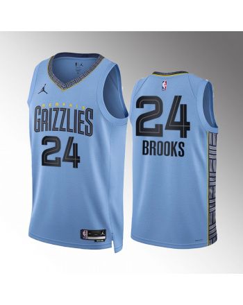 Dillon Brooks 24 2022-23 Memphis Grizzlies Blue Statement Edition Jersey Swingman