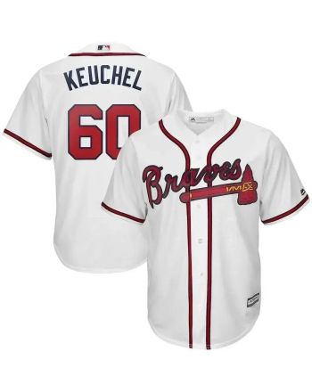 Dallas Keuchel Atlanta Braves Home Official Cool Base Player Jersey - White