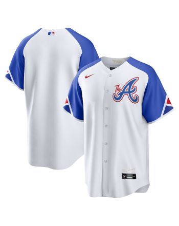 Atlanta Braves 2023 City Connect Men Jersey - White