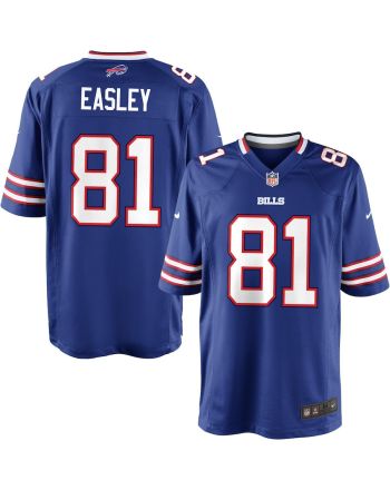 Marcus Easley 81 Buffalo Bills YOUTH Team Color Game Jersey