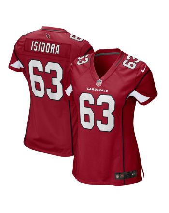 Danny Isidora Arizona Cardinals Women's Game Player Jersey - Cardinal