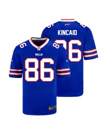 Dalton Kincaid 86 Buffalo Bills Men Home Game Jersey - Royal