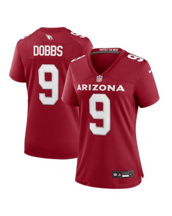 Joshua Dobbs 9 Arizona Cardinals Women Team Game Jersey - Cardinal