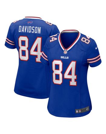 Zach Davidson 84 Buffalo Bills Women Game Jersey - Royal