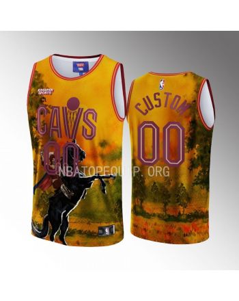 Custom Cleveland Cavaliers NBA & KidSuper Studios Unisex Hometown Jersey