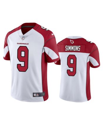 Arizona Cardinals Isaiah Simmons 9 White Vapor Limited Jersey