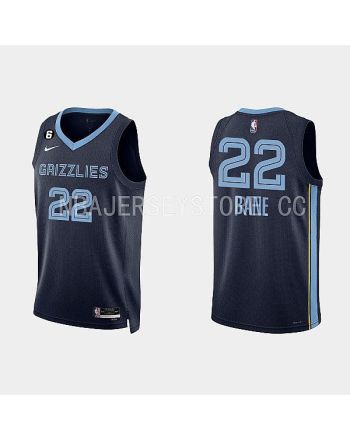 Memphis Grizzlies 22 Desmond Bane 2022-23 Icon Edition Navy Men Jersey