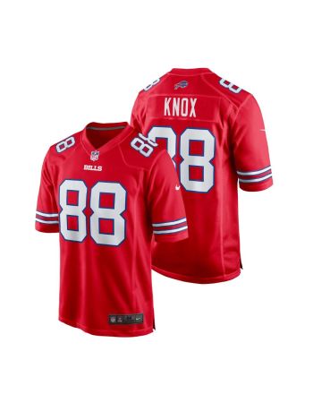 Dawson Knox 88 Buffalo Bills Men Alternate Game Jersey - Red