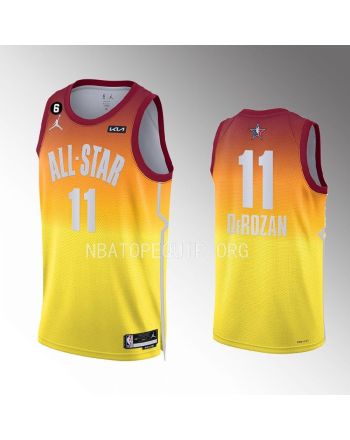 DeMar DeRozan 11 Chicago Bulls 2023 NBA All-Star Men Jersey - Orange