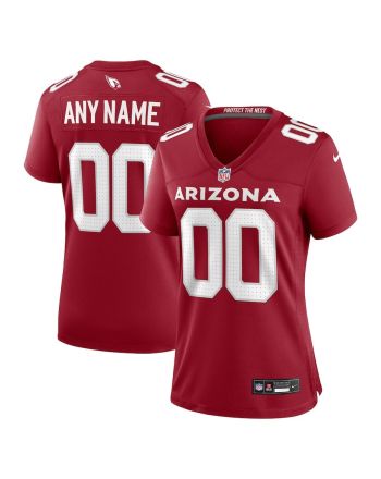 Arizona Cardinals Women's Custom Game Jersey - Cardinal