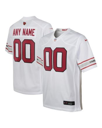 Arizona Cardinals Youth Custom Game Jersey - White