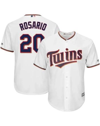 Eddie Rosario Minnesota Twins Alternate Cool Base Player Jersey - White