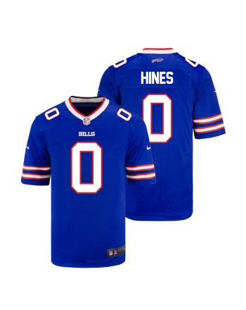 Nyheim Hines 0 Buffalo Bills Men Home Game Jersey - Royal