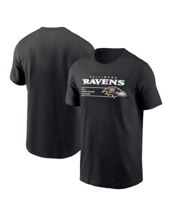 Baltimore Ravens Division Essential T-Shirt - Black