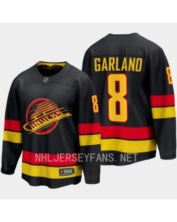 Vancouver Canucks Conor Garland 8 2023-24 Alternate Jersey Breakaway Black