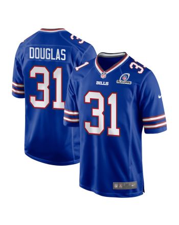 Rasul Douglas 31 Buffalo Bills 2023 Playoffs Patch Game Men Jersey - Royal