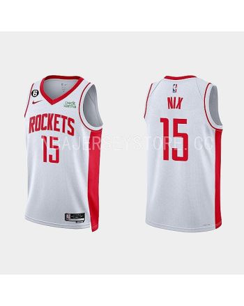 Houston Rockets Daishen Nix 15 2022-23 Association Edition White Men Jersey Swingman