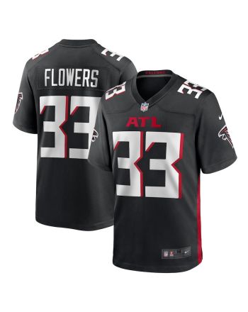 Tre Flowers 33 Atlanta Falcons Game Men Jersey - Black