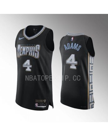 Steven Adams 4 Memphis Grizzlies 2022-23 City Edition Jersey Black