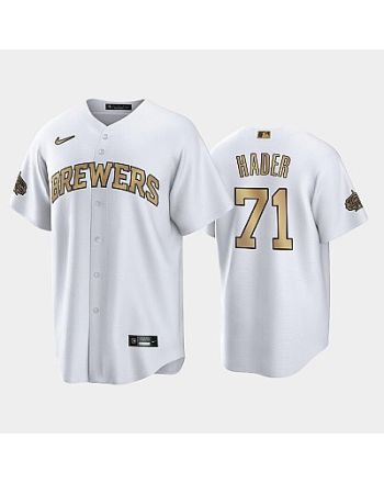 2022-23 All-Star Game NL Milwaukee Brewers White 71 Josh Hader Jersey