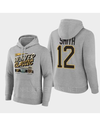 Craig Smith 12 Boston Bruins 2022-23 Winter Hoodie Pullover