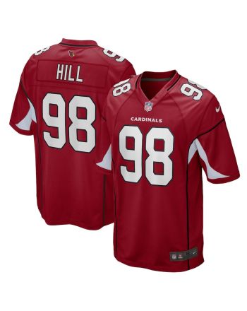 Trysten Hill 98 Arizona Cardinals Game Player Jersey - Cardinal