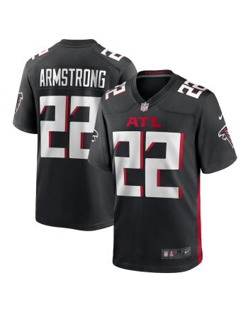 Cornell Armstrong 22 Atlanta Falcons Men's Team Game Jersey - Black