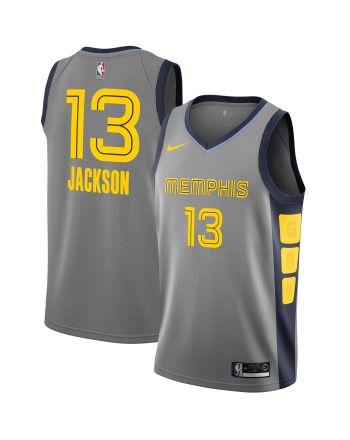 Jaren Jackson Jr. 13 Memphis Grizzlies City Edition Swingman Men Jersey - Gray