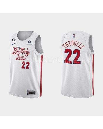 Philadelphia 76ers 22 Matisse Thybulle 2022-23 City Edition White Men Jersey