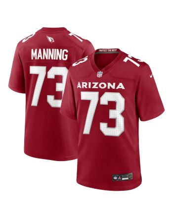 Ilm Manning 73 Arizona Cardinals Men Team Game Jersey - Cardinal