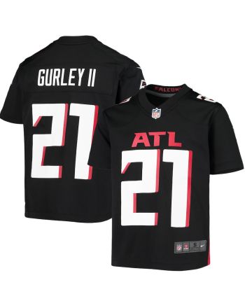 Todd Gurley II 21 Atlanta Falcons YOUTH Game Jersey - Black