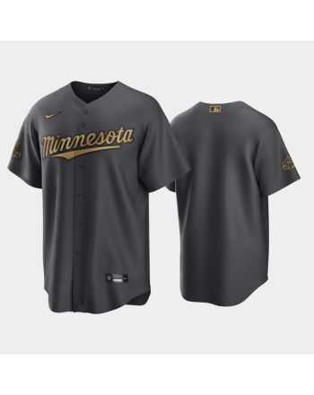 Minnesota Twins 2022-23 All-Star Game AL Charcoal Jersey