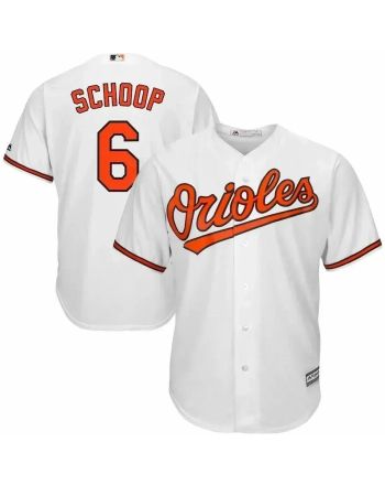 Jonathan Schoop Baltimore Orioles Cool Base Home Player Jersey - White