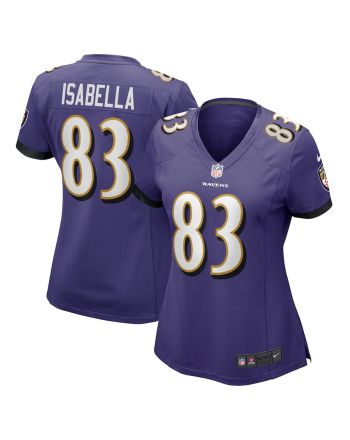 Andy Isabella Baltimore Ravens Women's Home Game Player Jersey - Purple