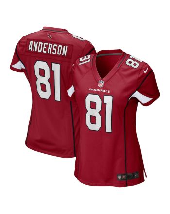 Robbie Anderson 81 Arizona Cardinals Women's Game Player Jersey - Cardinal