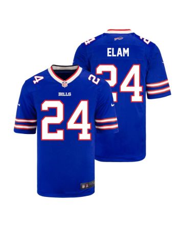 Kaiir Elam 24 Buffalo Bills Men Home Game Jersey - Royal