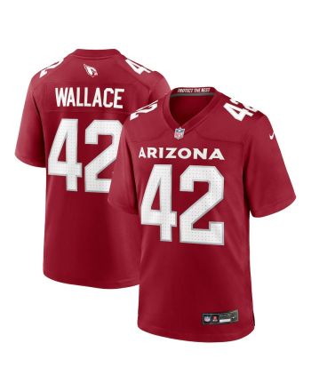 K'Von Wallace 42 Arizona Cardinals Men Team Game Jersey - Cardinal