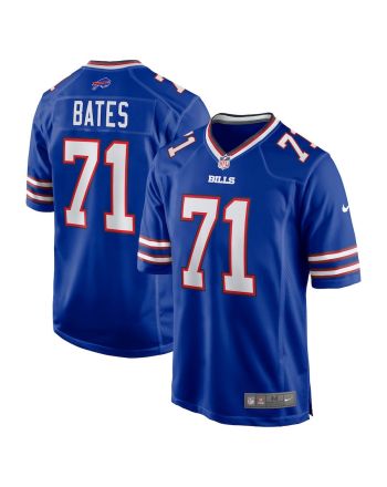 Ryan Bates 71 Buffalo Bills Men Game Jersey - Royal