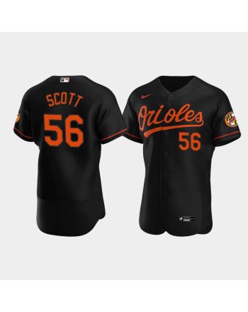 Tanner Scott 56 Baltimore Orioles Black Alternate Jersey Jersey