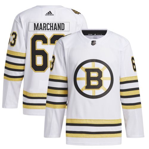 Brad Marchand 63 Boston Bruins Primegreen Men Jersey - White