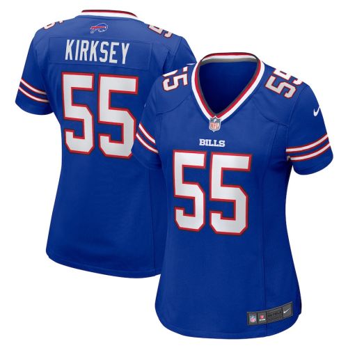 Christian Kirksey 55 Buffalo Bills Women Team Game Jersey - Royal