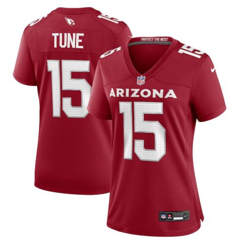 Clayton Tune 15 Arizona Cardinals Game Women Jersey - Cardinal