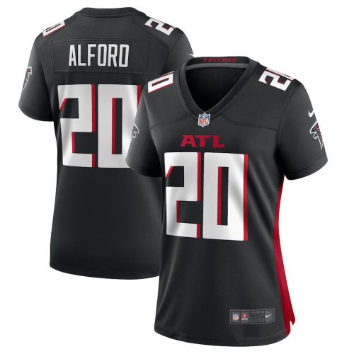 Dee Alford 20 Atlanta Falcons Women's Team Game Jersey - Black