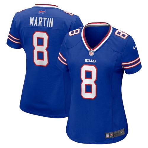 Sam Martin 8 Buffalo Bills Women Game Jersey - Royal