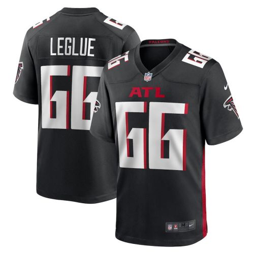 John Leglue 66 Atlanta Falcons Game Men Jersey - Black