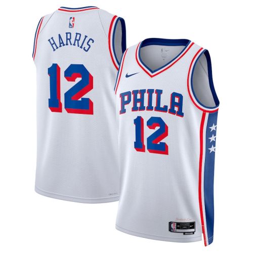 Tobias Harris 12 Philadelphia 76ers 2023/24 Swingman Jersey - Association Edition - White