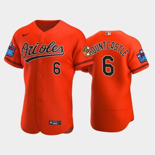 Ryan Mountcastle 6 Little League Classic 2022-23 Baltimore Orioles Orange Alternate Jersey