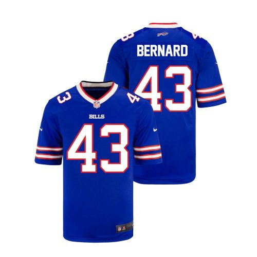 Terrel Bernard 43 Buffalo Bills YOUTH Home Game Jersey - Royal