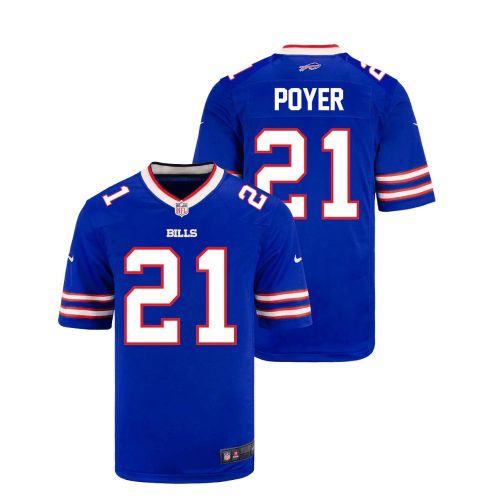 Jordan Poyer 21 Buffalo Bills YOUTH Home Game Jersey - Royal