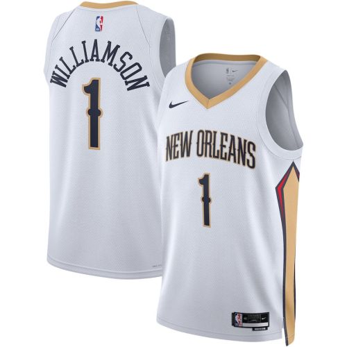 Zion Williamson 1 New Orleans Pelicans Men 2022/23 Swingman Jersey - Association Edition